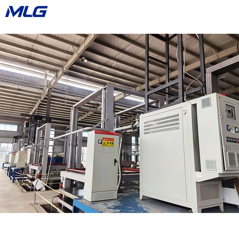 Artificial Auto Quartz Machine Quartz Slab Making Machine Quartz Slab Production Line Machinery Curi