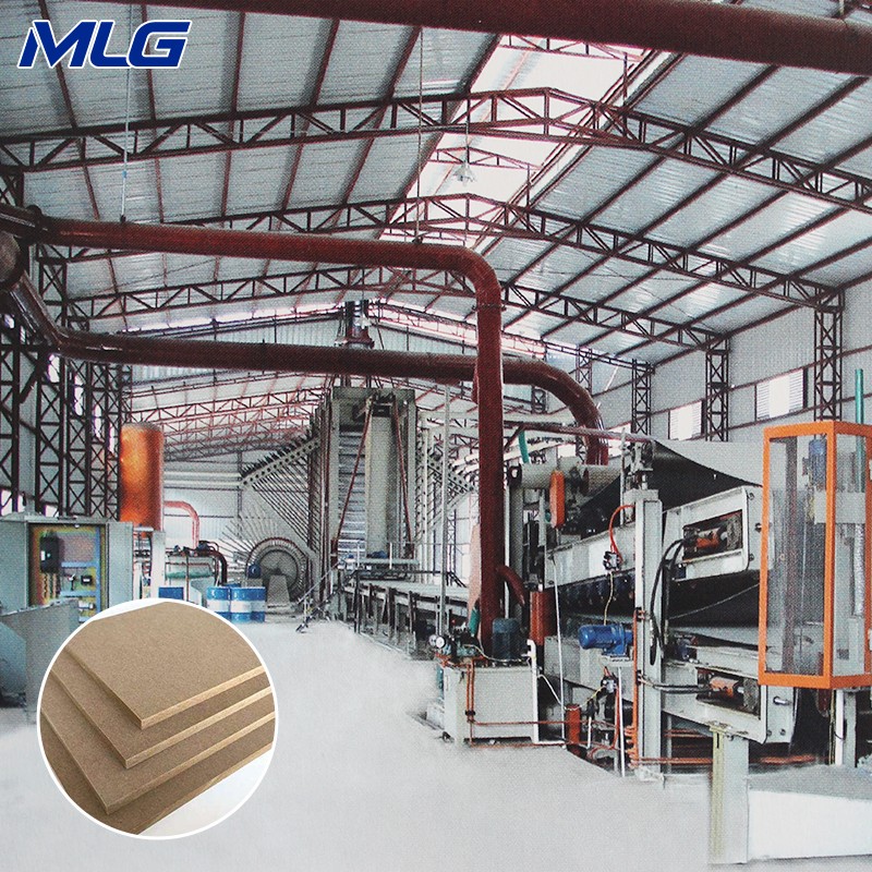 MDF/ Plywood/Particle Board Production Line MDF Wood Making Machine