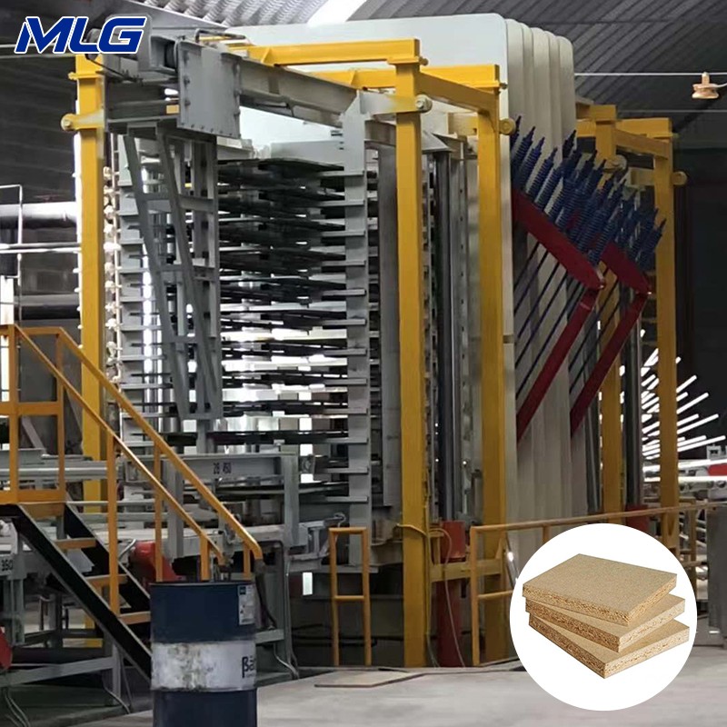 Automatic Particle Board Press Particle Board Furniture Making Machine
