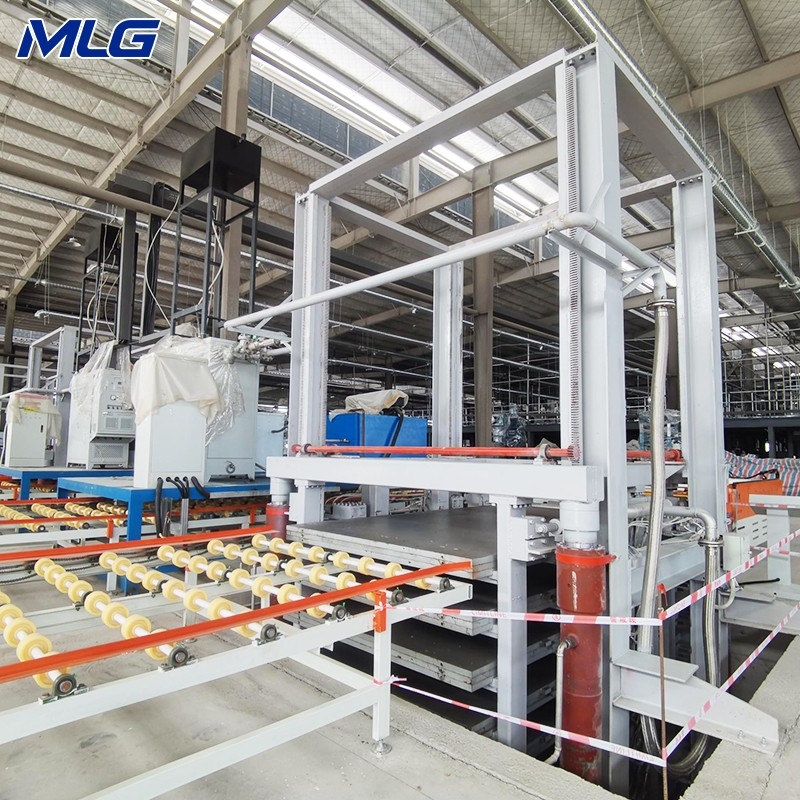 Artificial Auto Quartz Machine Quartz Slab Making Machine Quartz Slab Production Line Machinery Curi