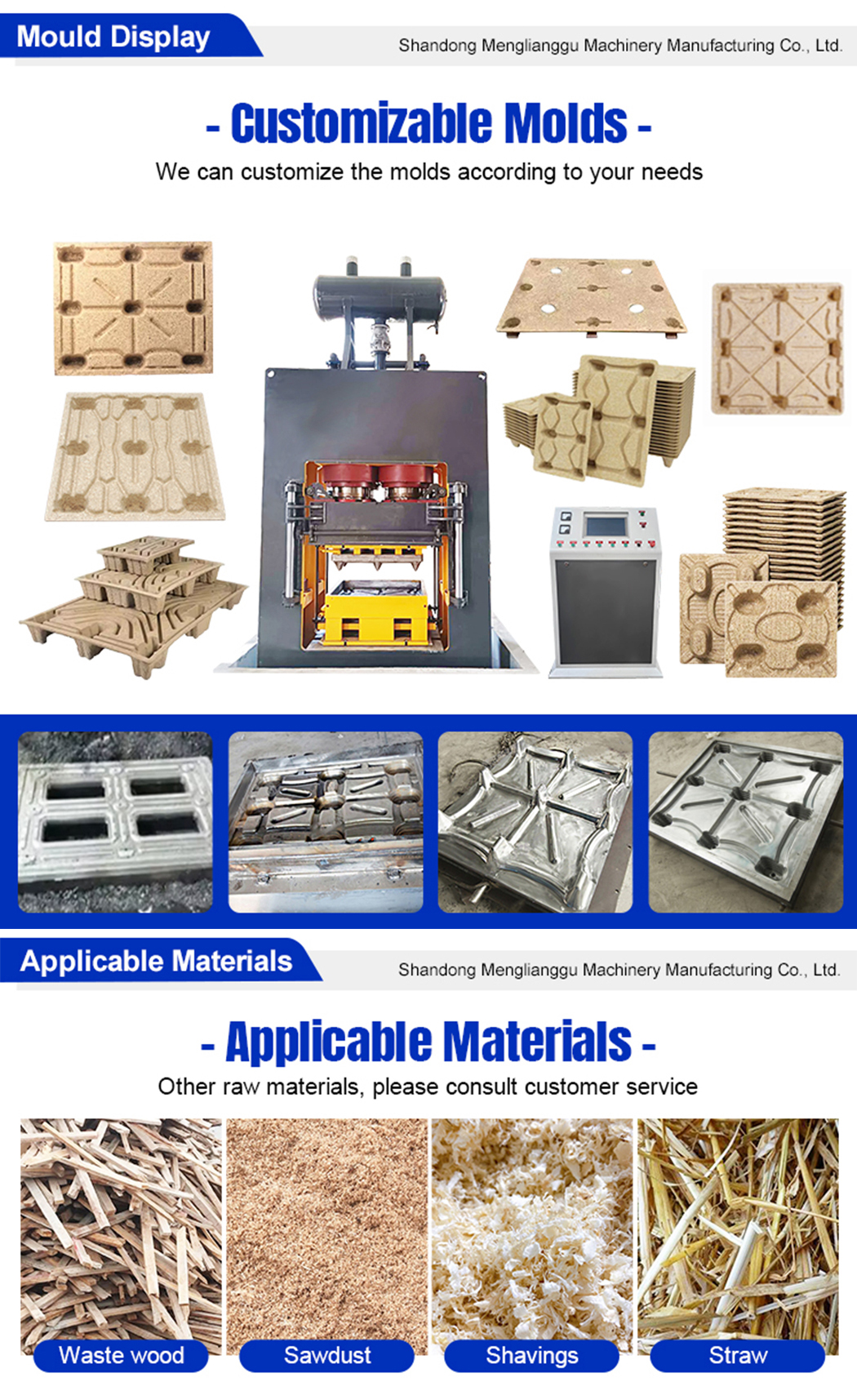 Fully Automatic Machine For Making Wood Pallets Wood Pallet Compression Machine(图5)