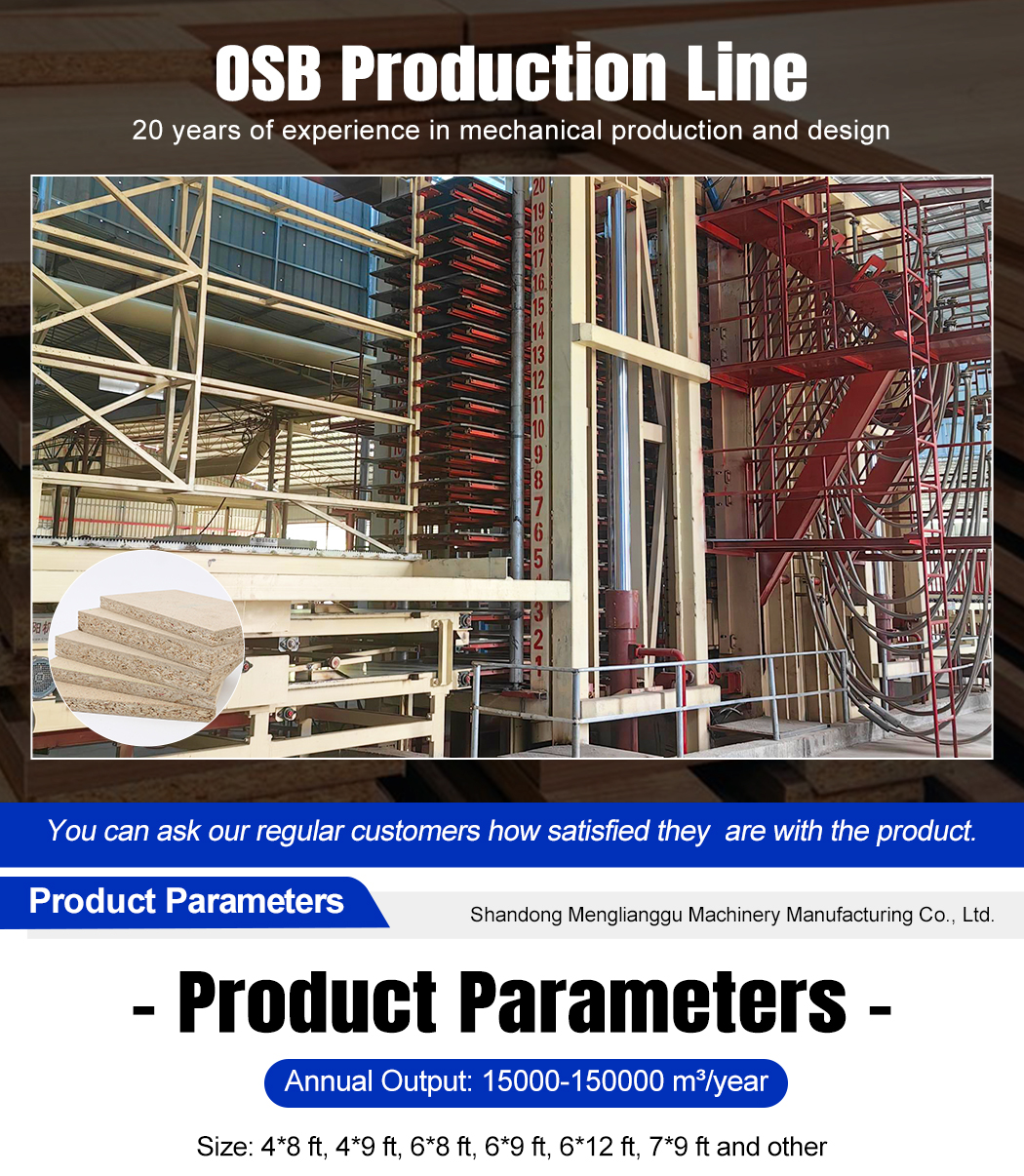 Particle Board Manufacturing Fully Automatic Particle Board Production Line(图1)